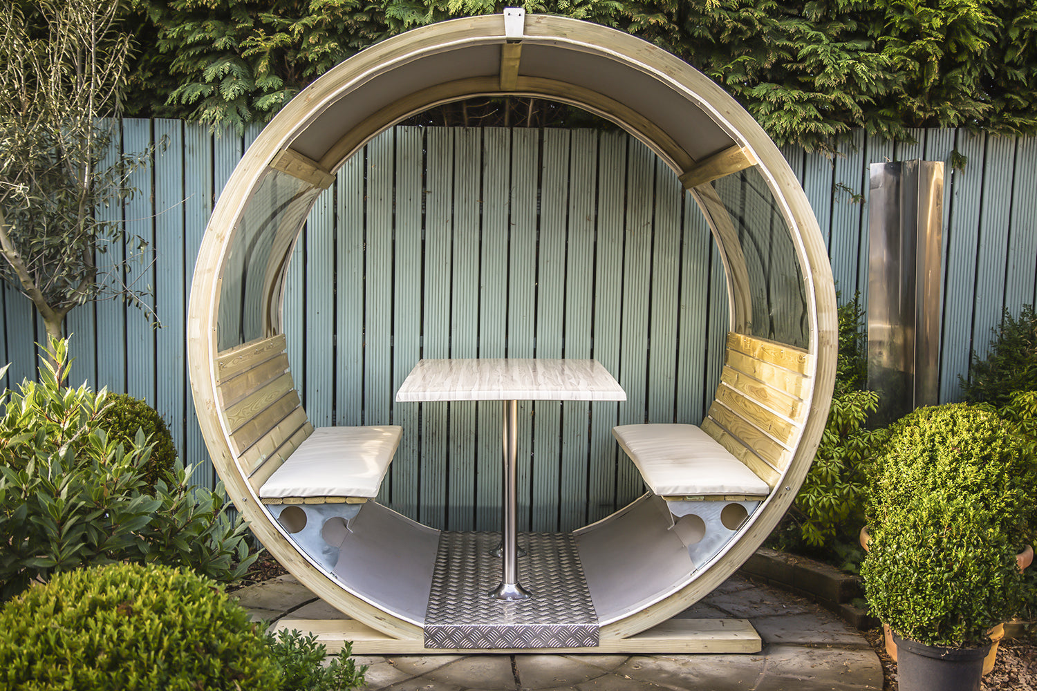 The Wheel Bench Garden Pod - Vookoo Lifestyle