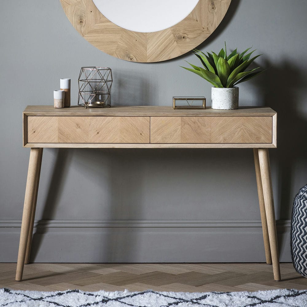 Tygra 2 Drawer Console Table - Vookoo Lifestyle