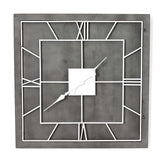 Williston Grey Square Wall Clock - Vookoo Lifestyle