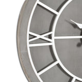 Williston Grey Wall Clock - Vookoo Lifestyle