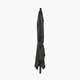 Icon Premium T1 4mx3m Oblong Faded Black Parasol