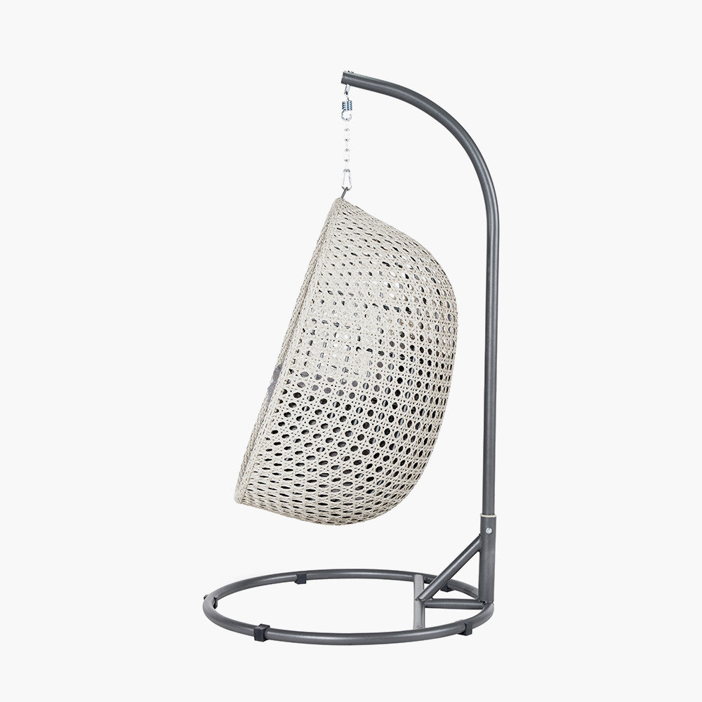 Stone Grey St Kitts Single Hanging Chair