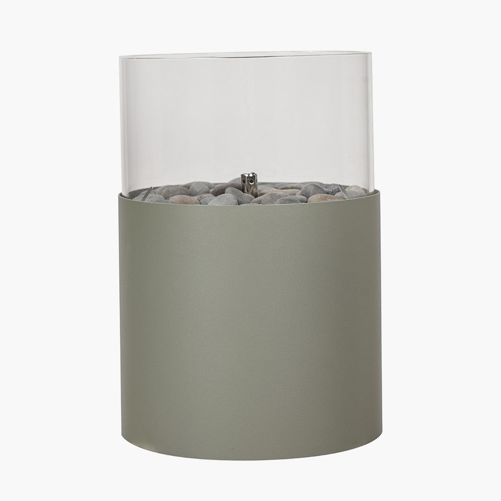Cosiscoop Extra Large Olive Green Fire Lantern