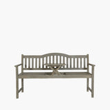 Richmond Antique Grey Acacia Wood Bench with Pop Up Table K/D