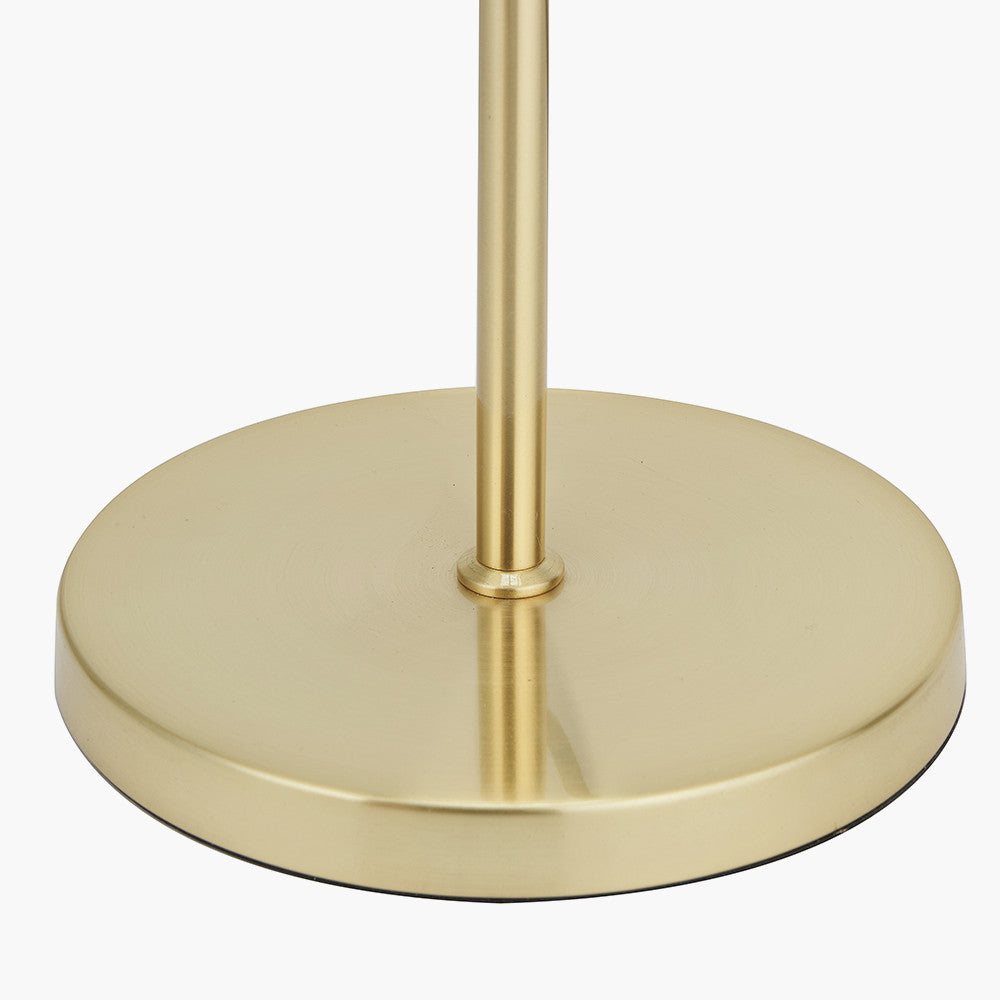 Harper Gold Metal 3 Light Floor Lamp
