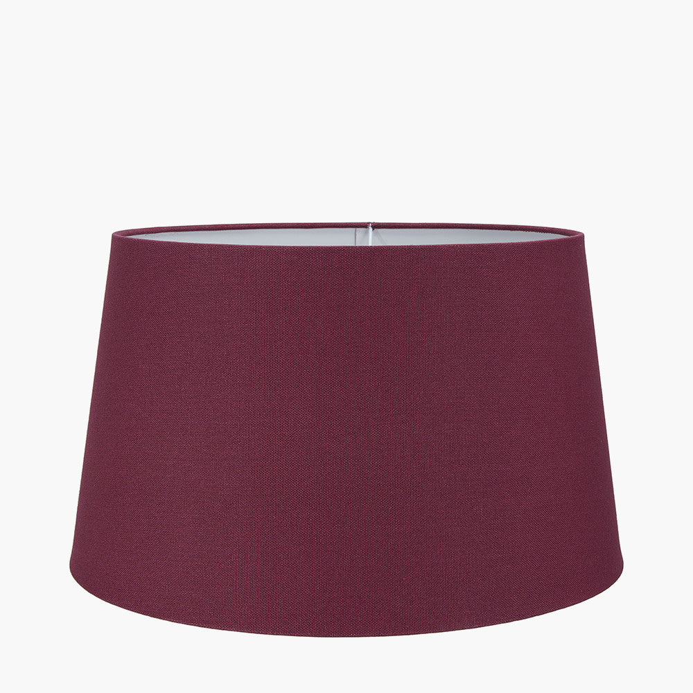Winston 40cm Mulberry Handloom Tapered Cylinder Shade