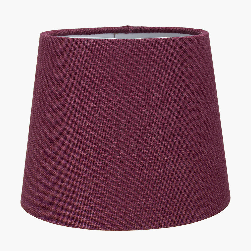 Winston 20cm Mulberry Handloom Tapered Cylinder Shade