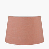 Milos 40cm Apricot Linen Tapered Shade