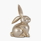 Gold Metal Small Rabbit Ornament