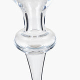 Juliana Clear Large Glass Candle Holder