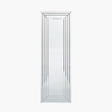 Mirrored Glass Art Deco Rectangular Floor Mirror