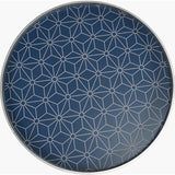 Peretti Sapphire Blue Floral Design Table K/D