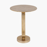 Zaneta Shiny Gold Metal Table K/D