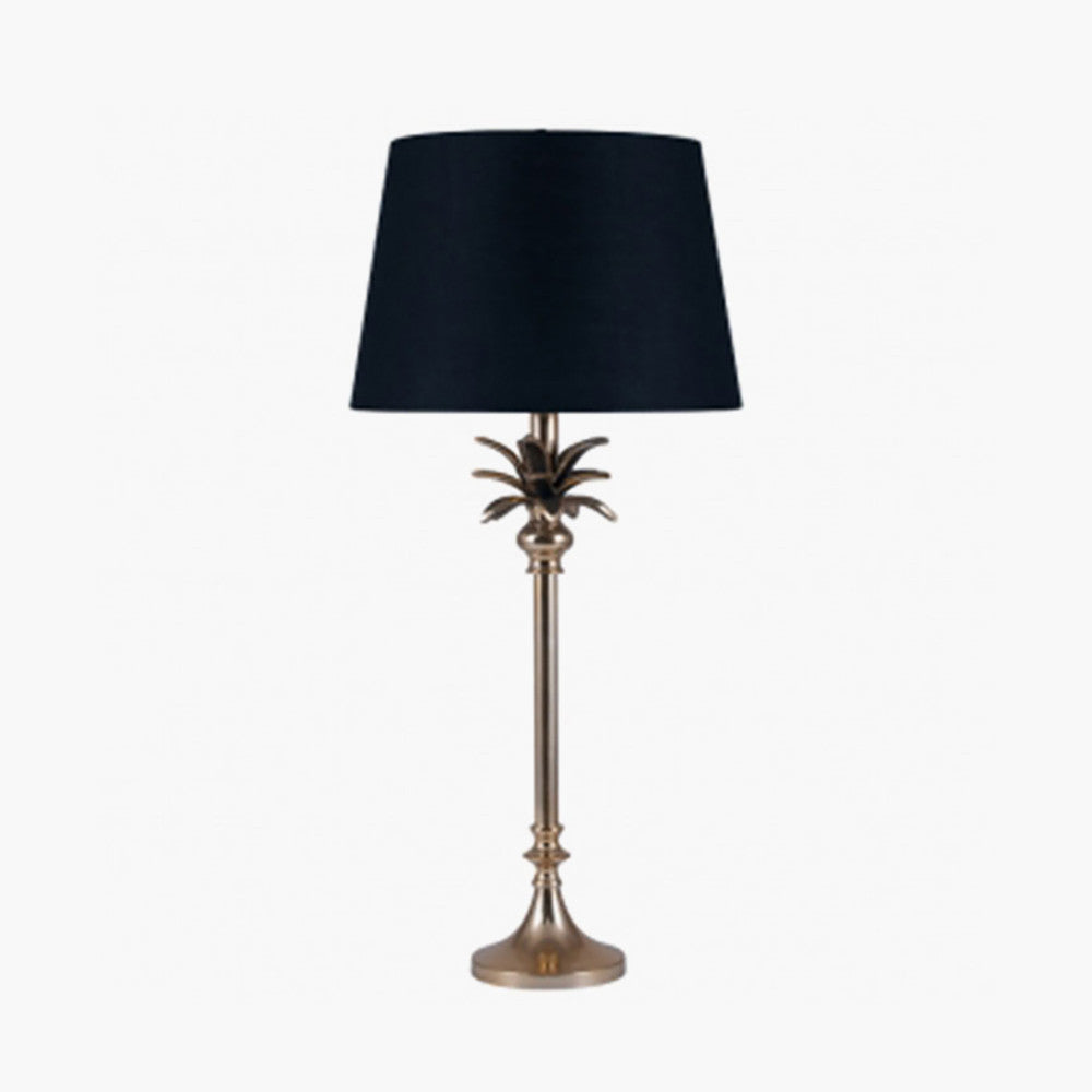 Trafalgar Gold Metal Palm Tree Table Lamp
